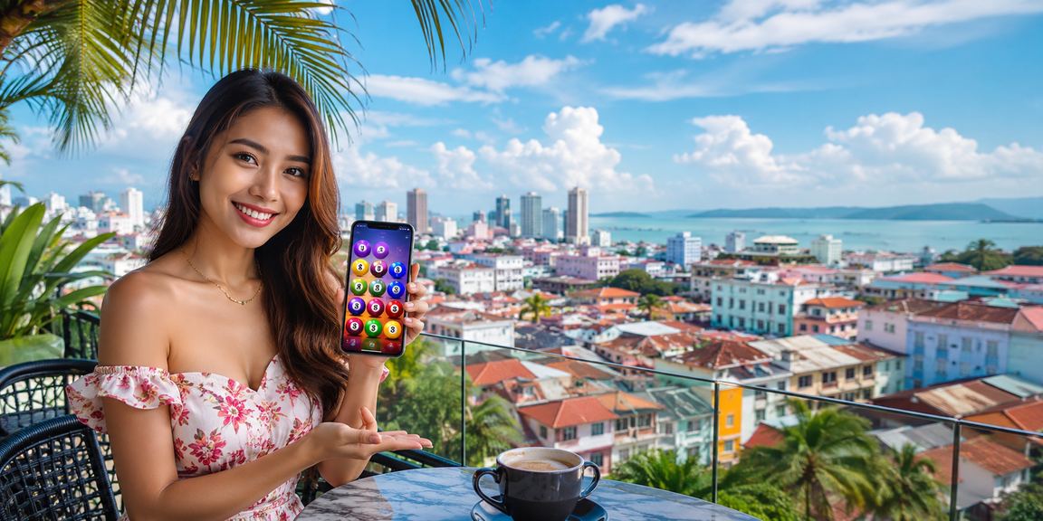 Pengguna shell77 di Penang menikmati lotari dan permainan dalam talian